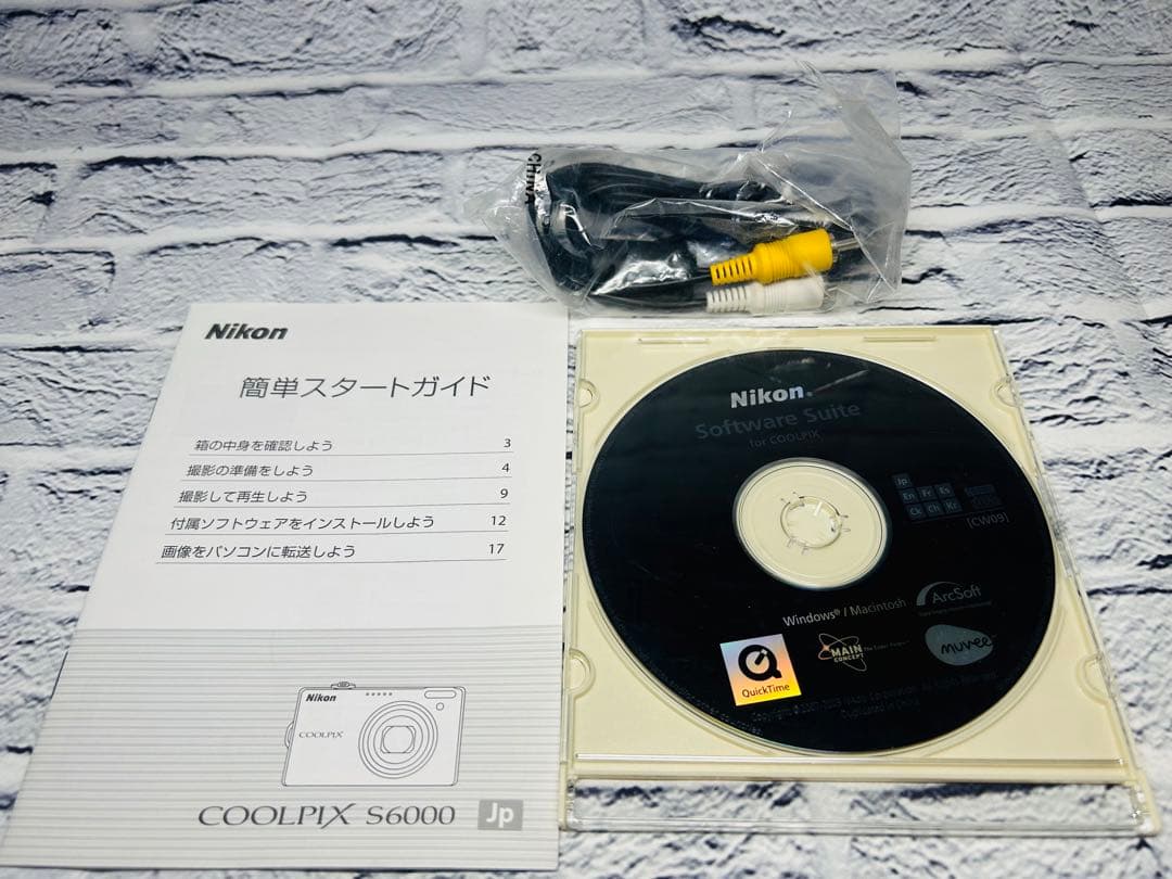 元箱付き Nikon ニコン COOLPIX S6000 ブラック デジタル