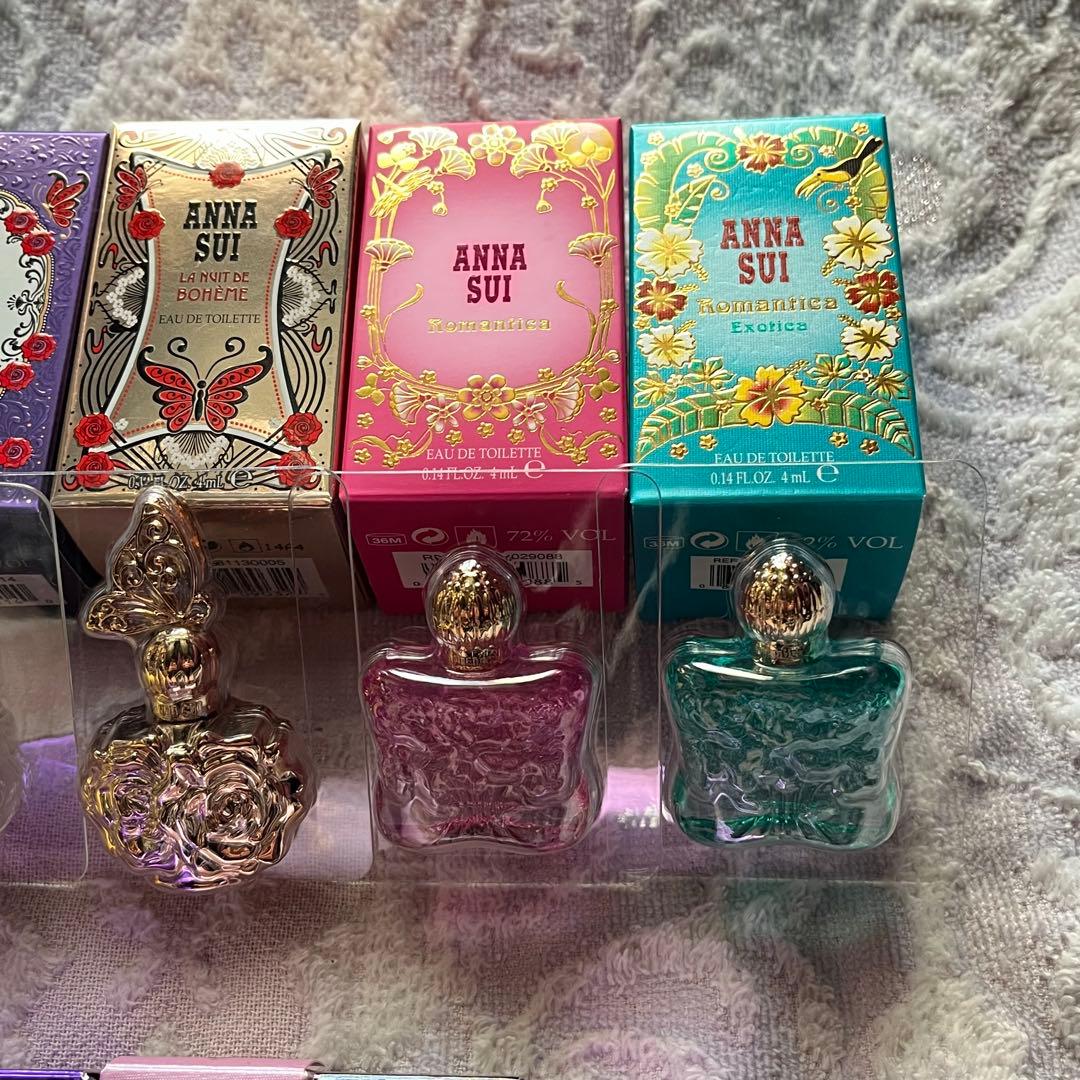 ANNA SUI アナスイ ミニ香水 10種類セット 各4ml バラ売り不可