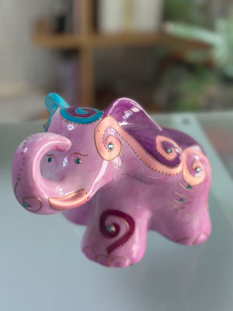 ソワジック　象　elephant soizick 置き物　フランス製　2つセット