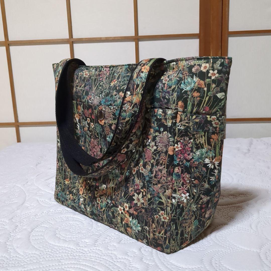 おばっちー様お纏め…花柄プリント リバティ…ワイルドフラワーブラック系…他１点