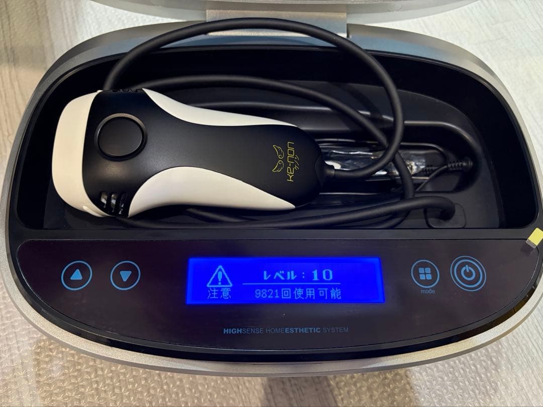 ケノン 脱毛器 NIPL-2080 ver8.4J カートリッジ3個付き
