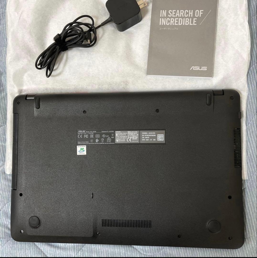 使用頻度少なめ ASUS ノートPC