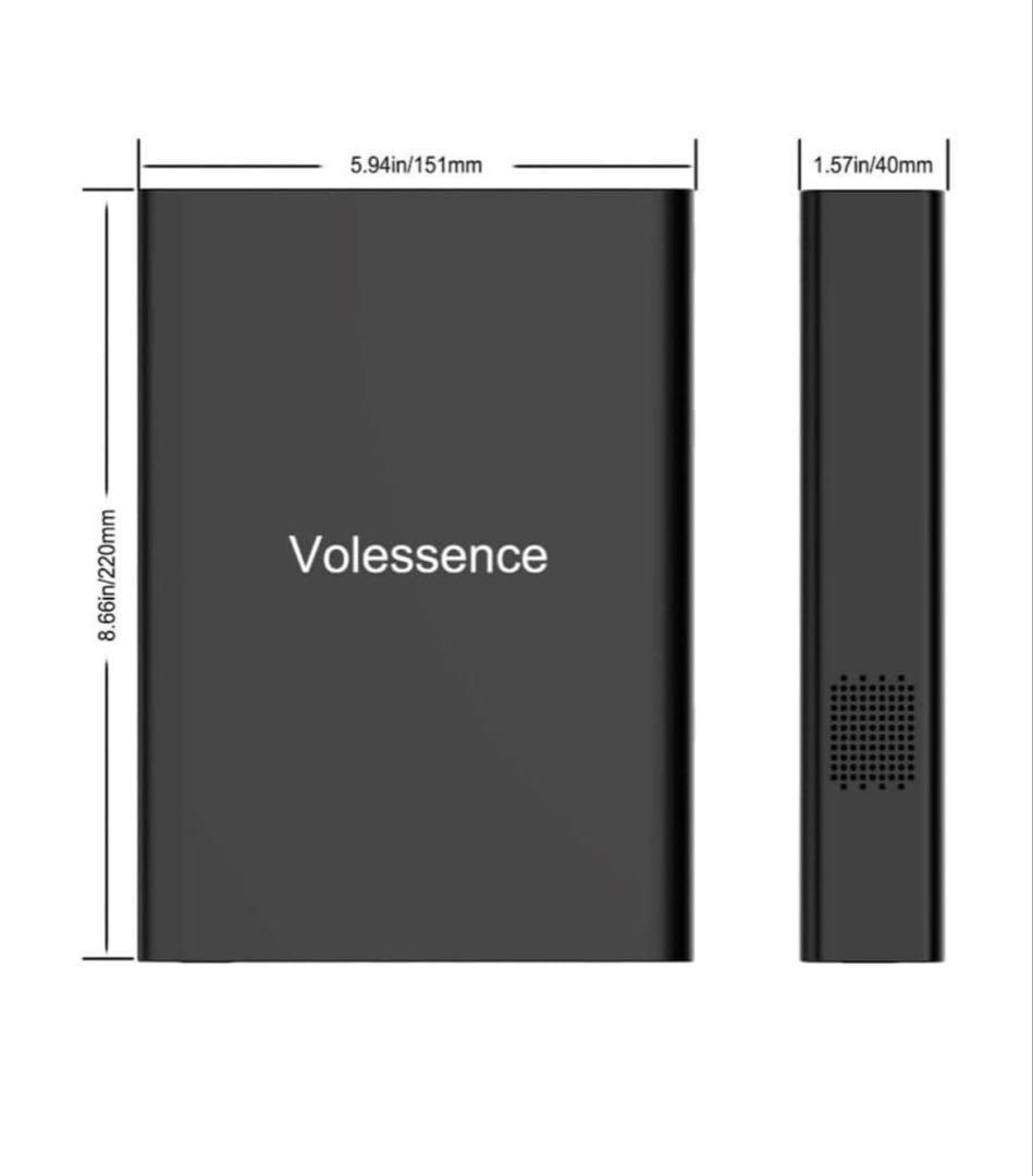 Volessenceポータブル電源小型130W60000mAhモバイルバッテリー