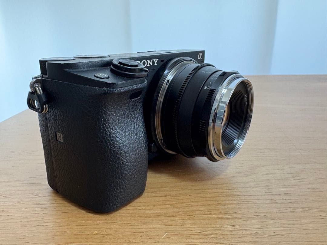 SONY α6400+望遠レンズ SEL55210+ Pergear 25mm