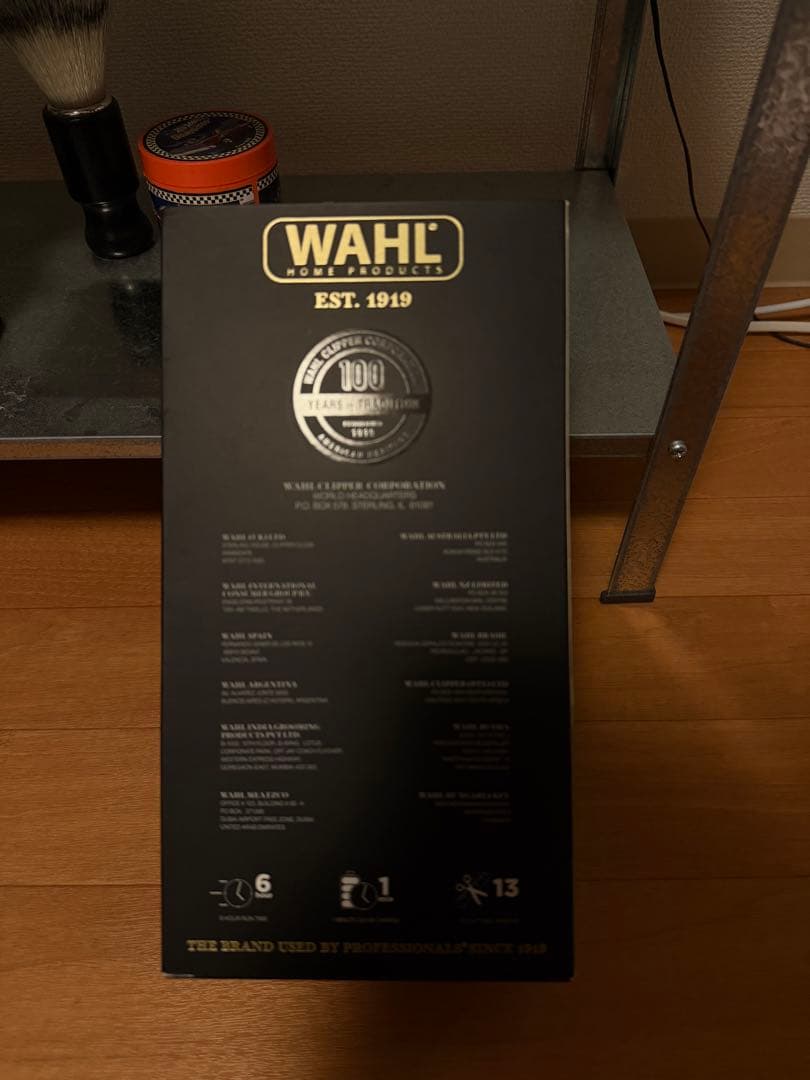 Wahl 100th Anniversary18K trimmer【セール中❗️】