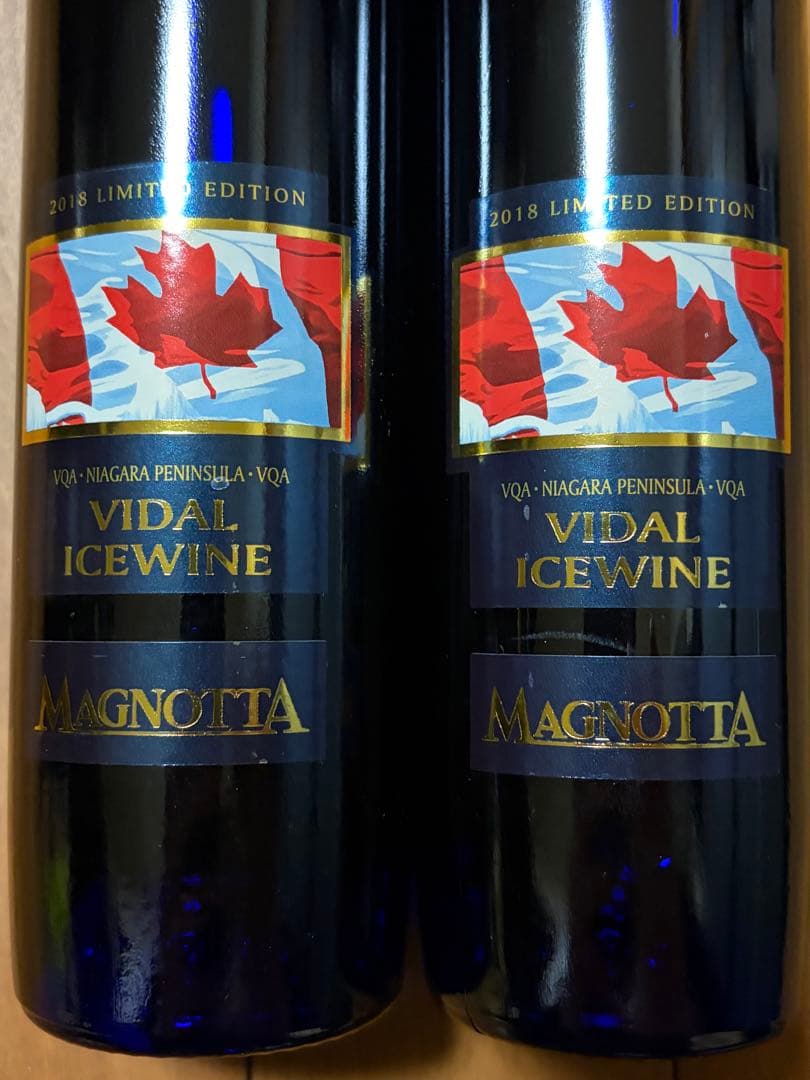 VIDAL ICEWINE アイスワイン 2018 ナイアガラ 375ml 2本