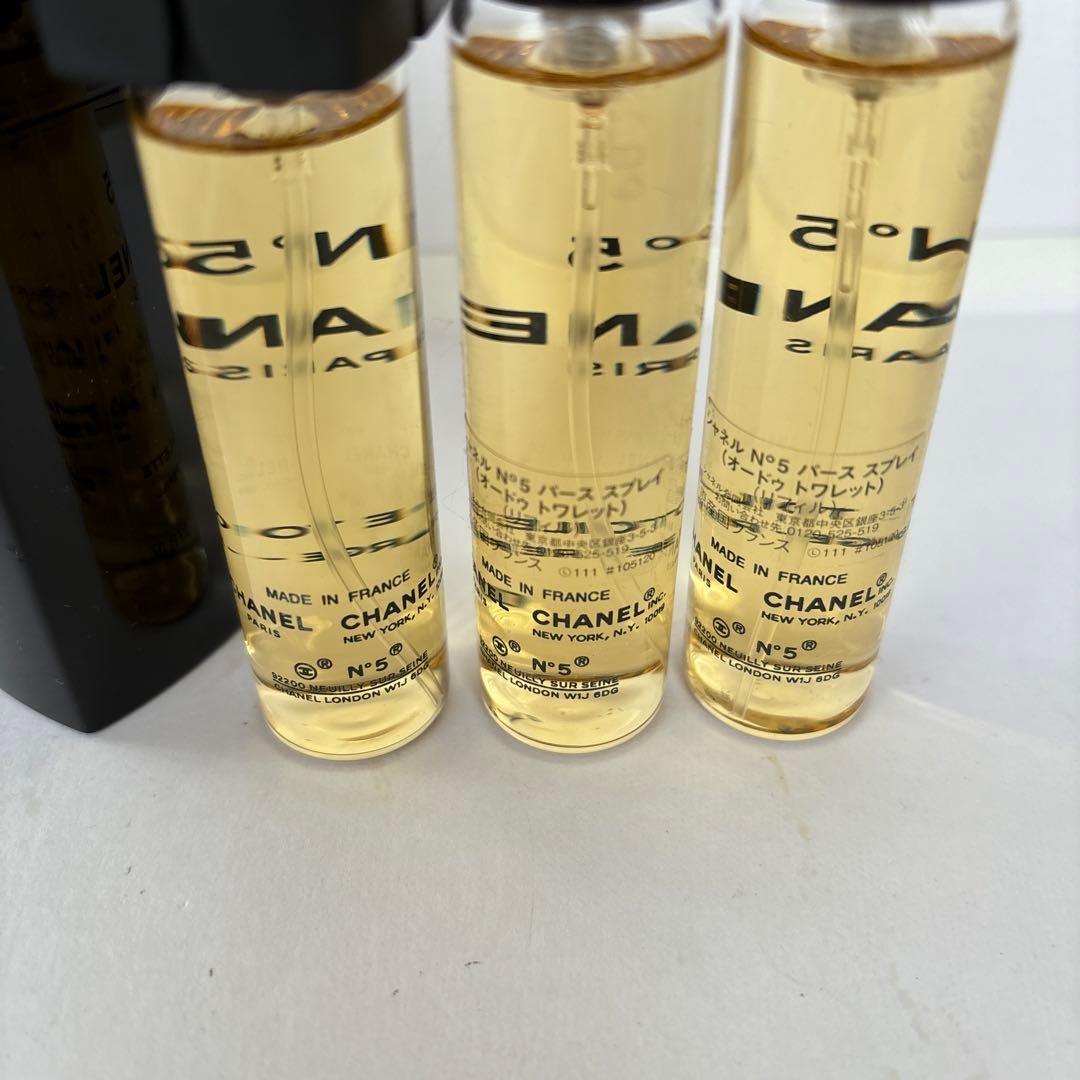 シャネル No.5 パーススプレイ 20ml × 3本　香水