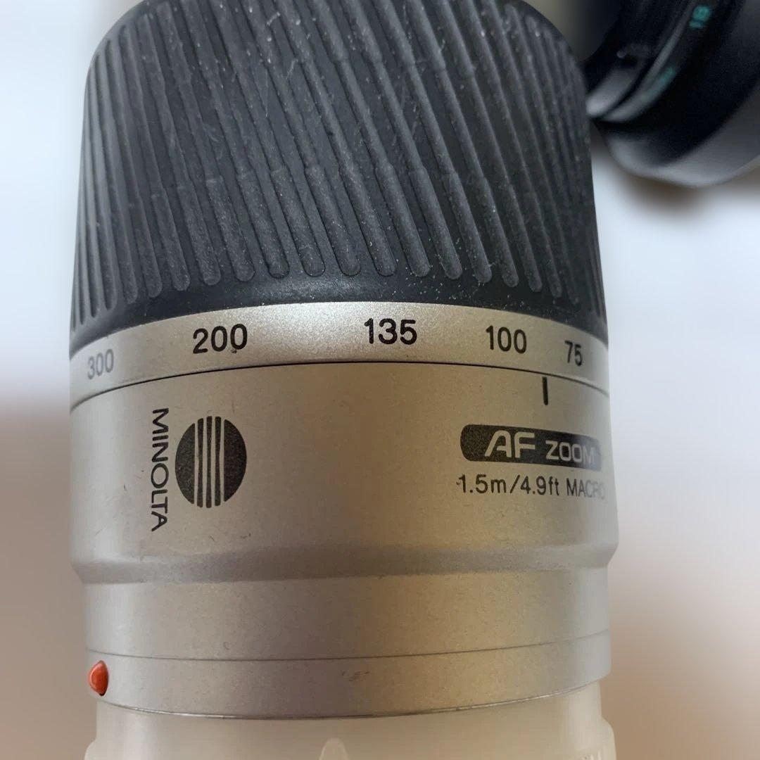MINOLTA 一眼レフカメラ レンズ2本セット