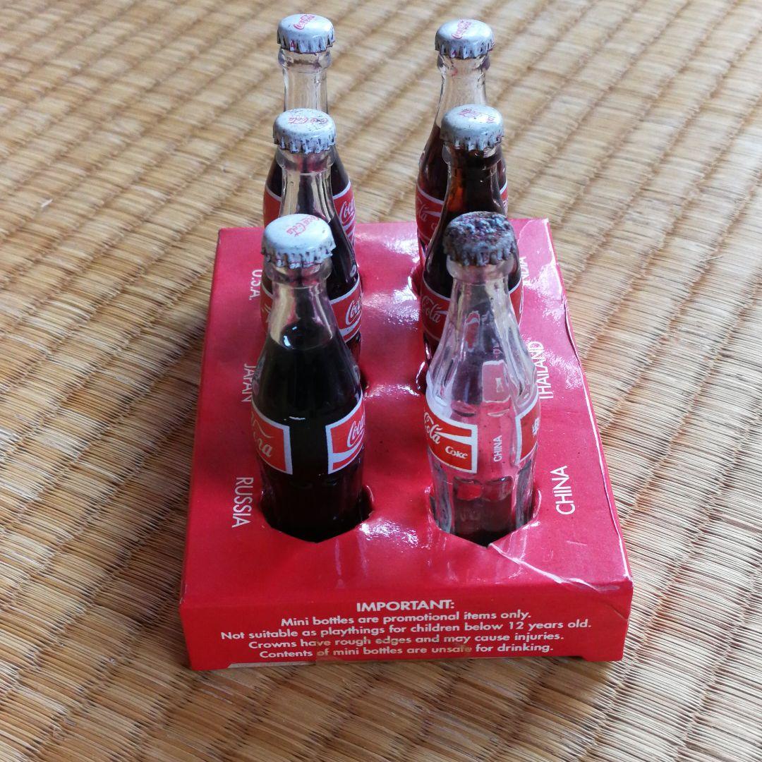 Coca-Cola China THAILAND RUSSIA6国ミニボトル