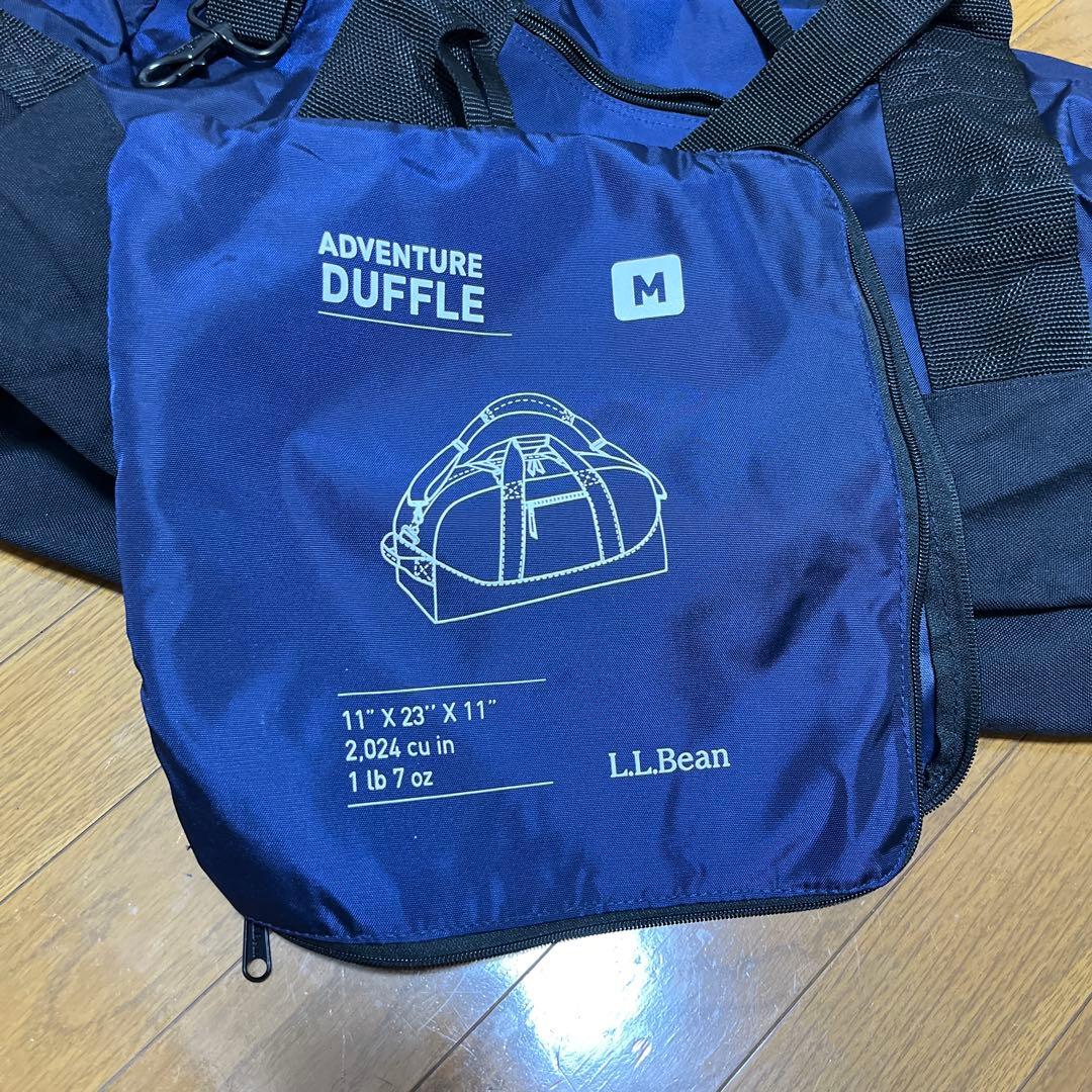 LLビーン　ダッフルアドベンチャーボストンバッグ　ネイビー