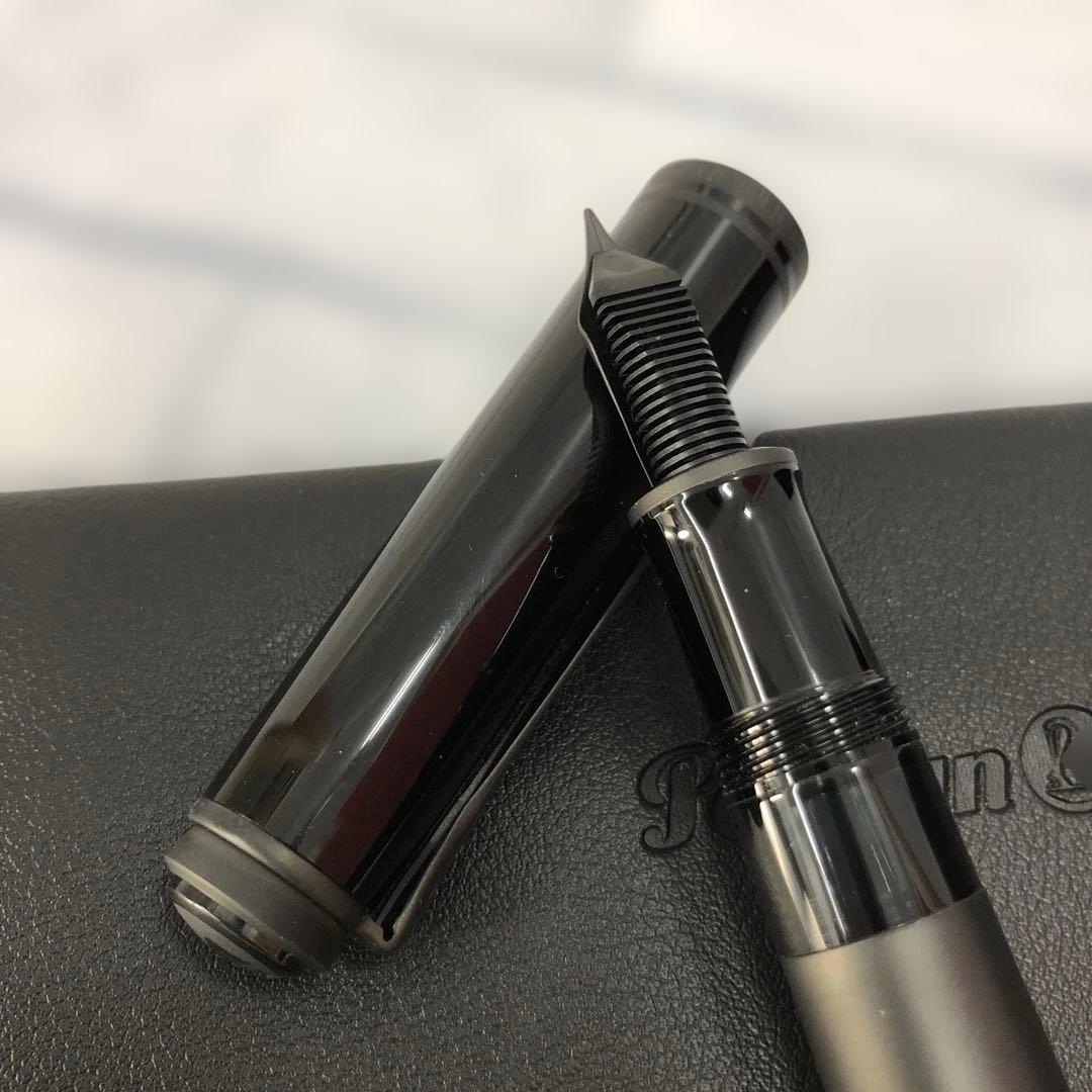 k1286 ペリカン スーベレーン M809 万年筆 ブラックマット【中古】