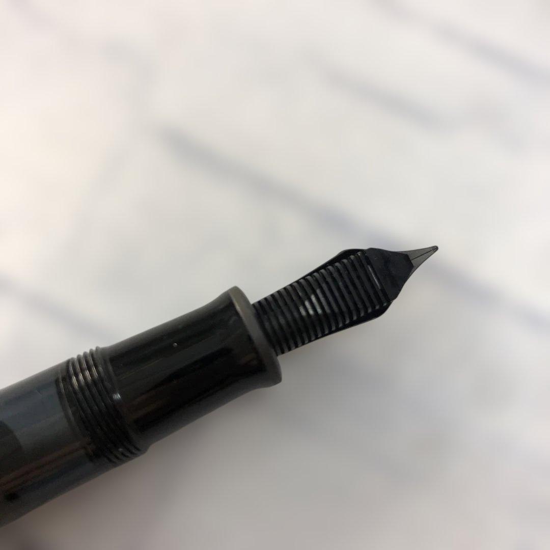k1286 ペリカン スーベレーン M809 万年筆 ブラックマット【中古】