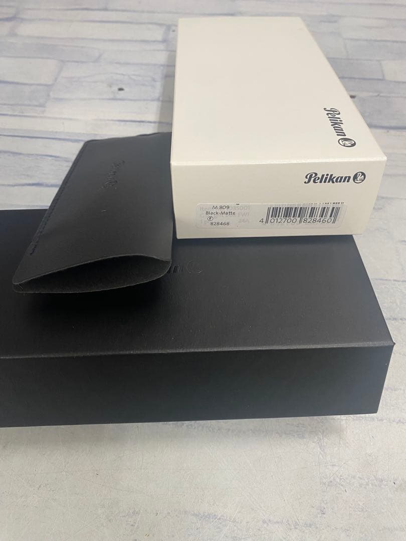 k1286 ペリカン スーベレーン M809 万年筆 ブラックマット【中古】