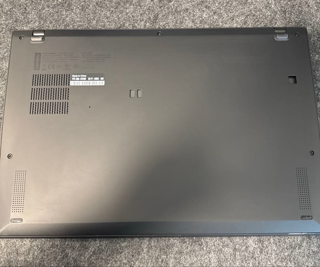 【週末限定】ThinkPad X1 Carbon 7th 16GB 4K US