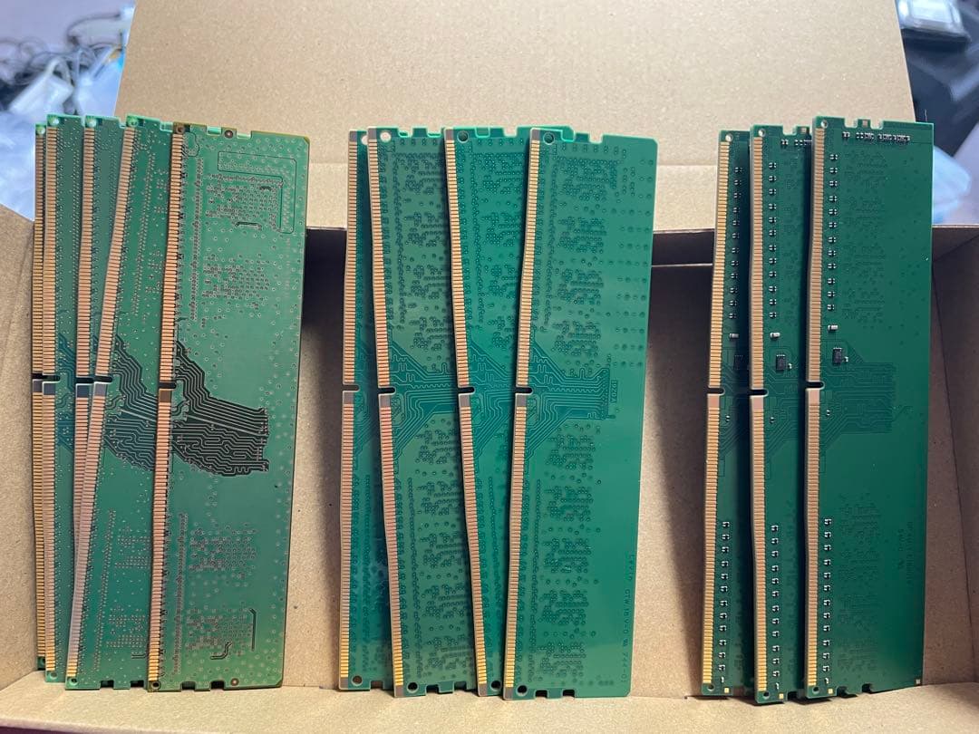 【正常判定】DDR4 4GB×12枚
