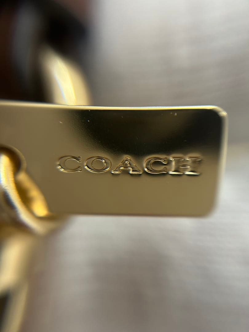 【新品】COACH ブラウン メガネケース