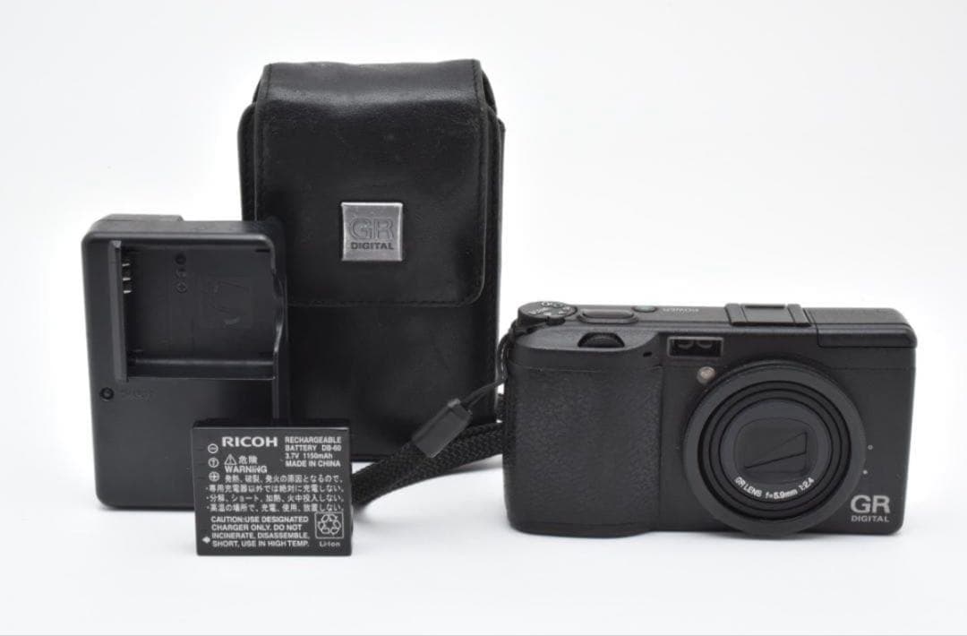リコー　RICOH GR DIGITAL 《純正ケース付属》