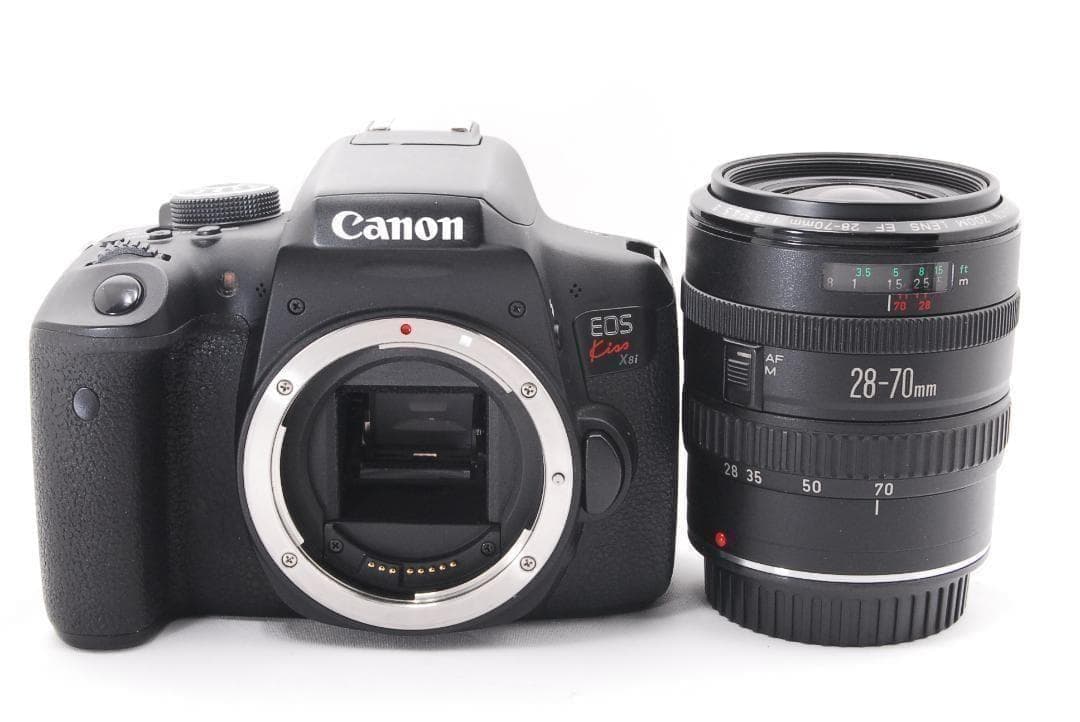 Canon kiss x8i 一眼レフカメラ スマホ転送 シングルレンズセット