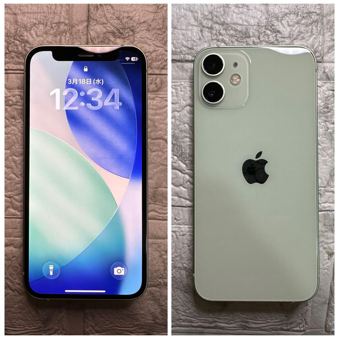 06 iPhone 12mini 128GB 純正BMS新品バッテリー　良品