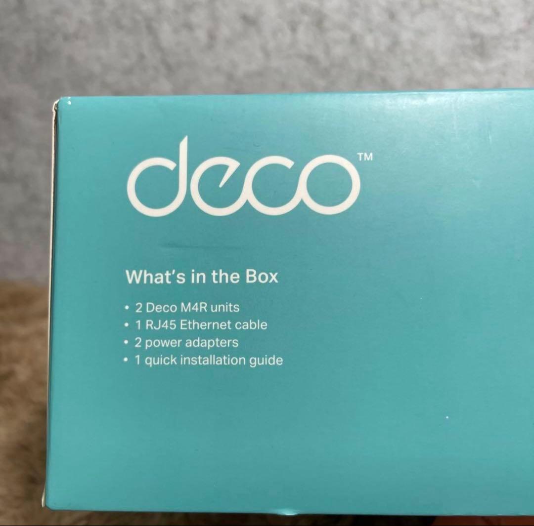 tp-link Deco M4 メッシュWi-Fiシステム