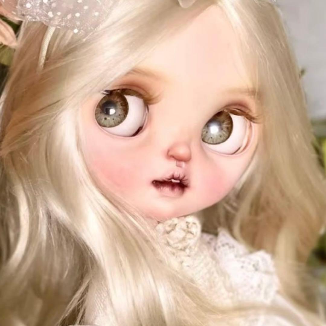 作家様カスタムブライス ドール 欧米風メイク 人形 きれい かわいい