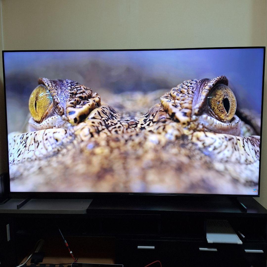 2023年製造 ハイセンス 75インチ 4K miniLED TV 75U8K