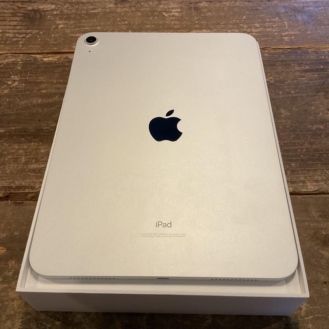 のりさん①AppleiPad (第10世代) Wi-Fi シルバー64GB