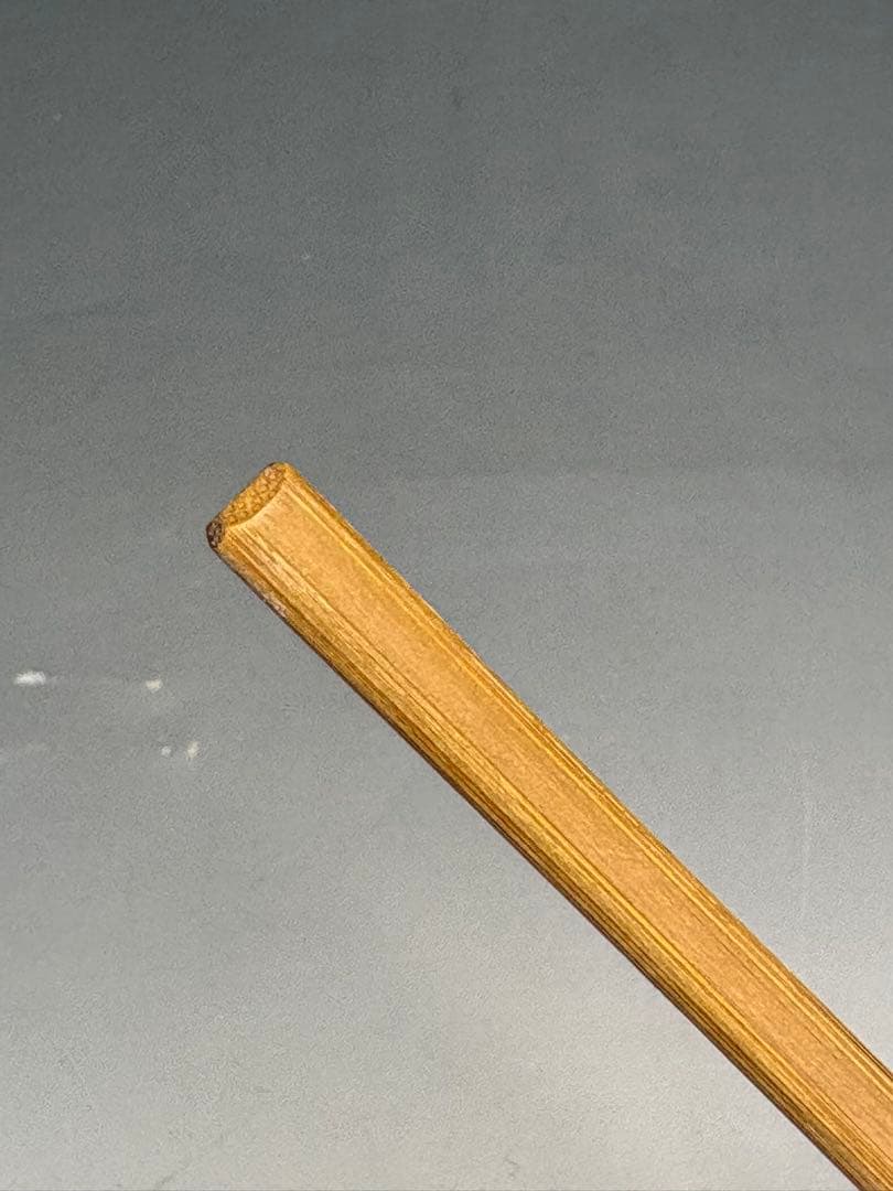 ★中古品★茶道具　竹茶杓　黄梅院　小林太玄書付　銘『道の友』