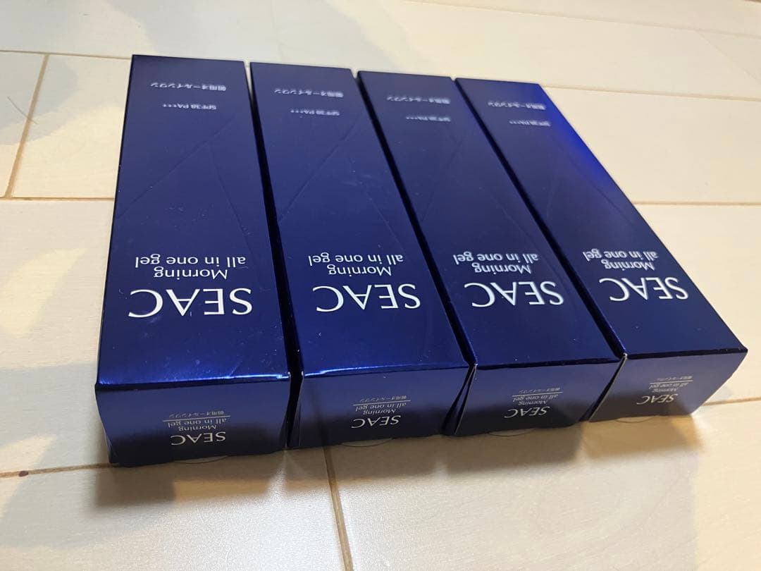 SEAC シーク朝用4個セット★オールインワン50g