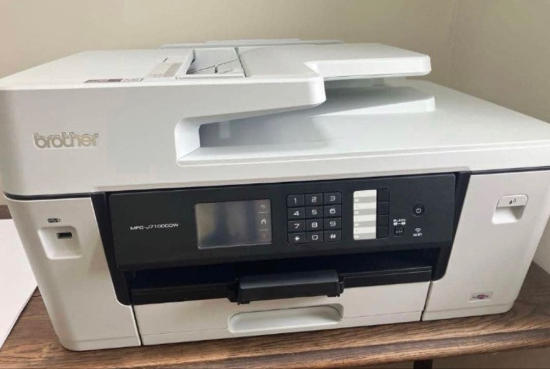 【美品】brother インクジェット複合機 MFC-7100CDW 元箱あり