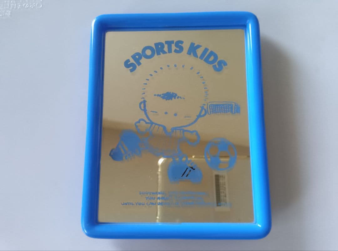 【昭和】〈美品〉[おもひで]SPKスポーツパブミラー　　 サッカー　激レア