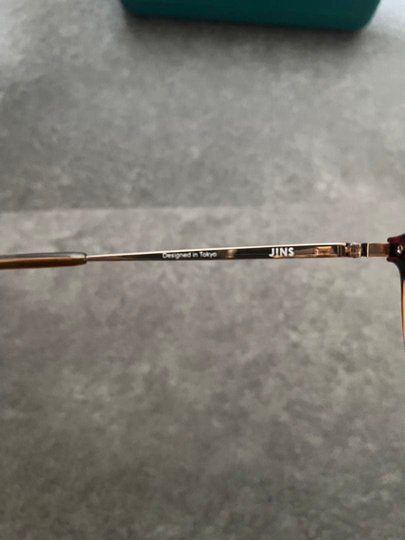 JINS 目が小さくならないメガネ★右/-7.00左-5.00