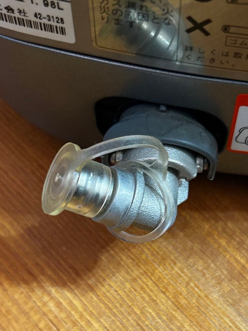 未使用 リンナイ Rinnai RR-100MST ガス炊飯器　シルバー
