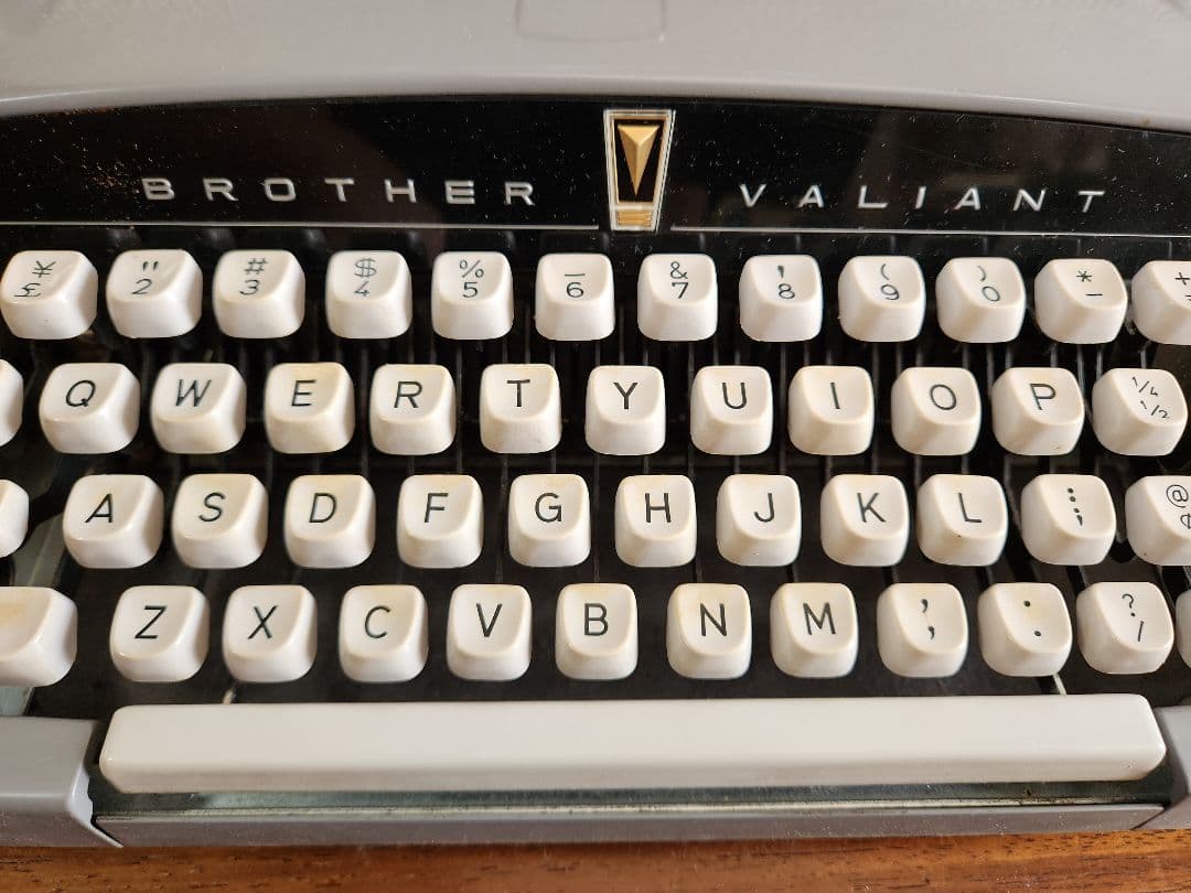 【期間限定】ブラザー タイプライター Valiant ケース付き ヴィンテージ
