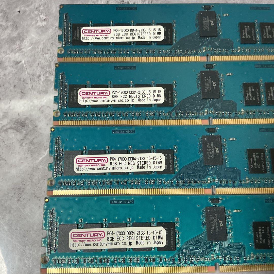 CENTURY DDR4-17000 32GB ECC メモリ PC4