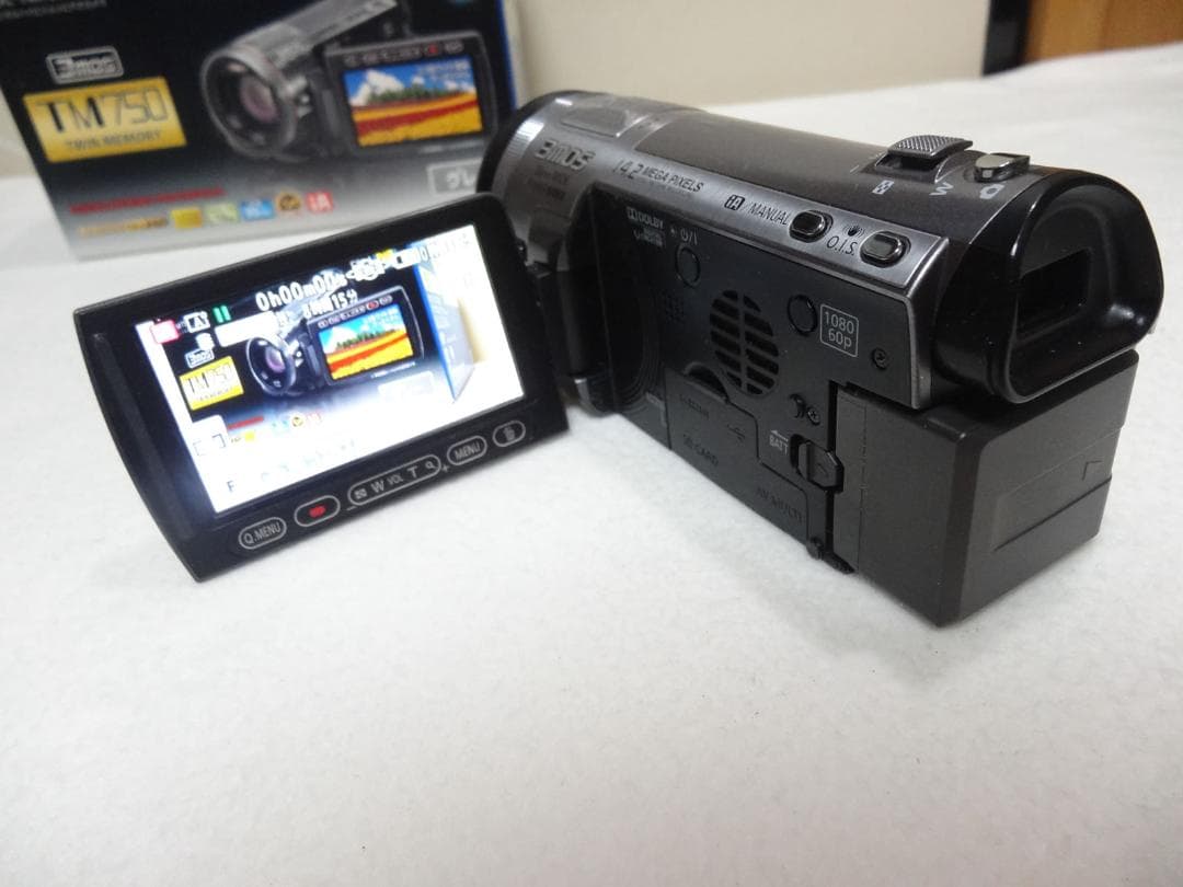 Panasonic HDC-TM750 ビデオカメラ 動作品