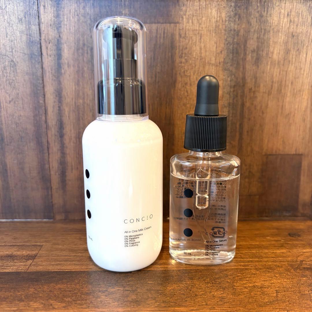 化粧水・ローション・トナー CONCIO All in One Milk Cream & Serum Set