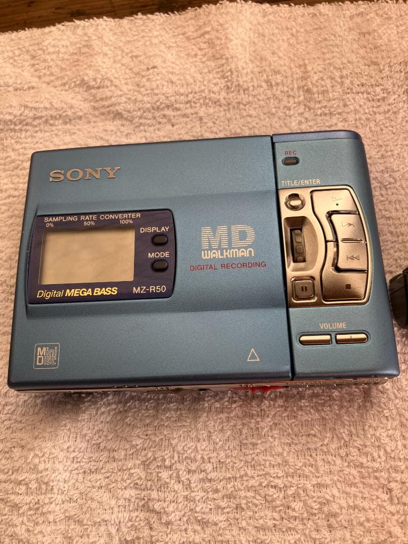 SONY　MZ-R50-S 　MDプレーヤー/WALKMAN（ウォークマン）