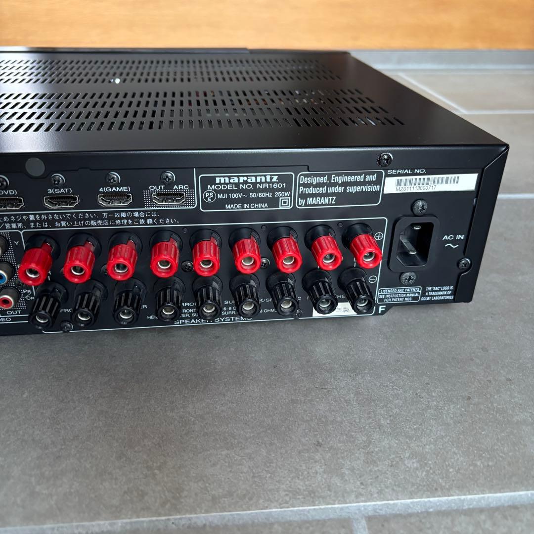Marantz AVアンプ 黒　NR1601