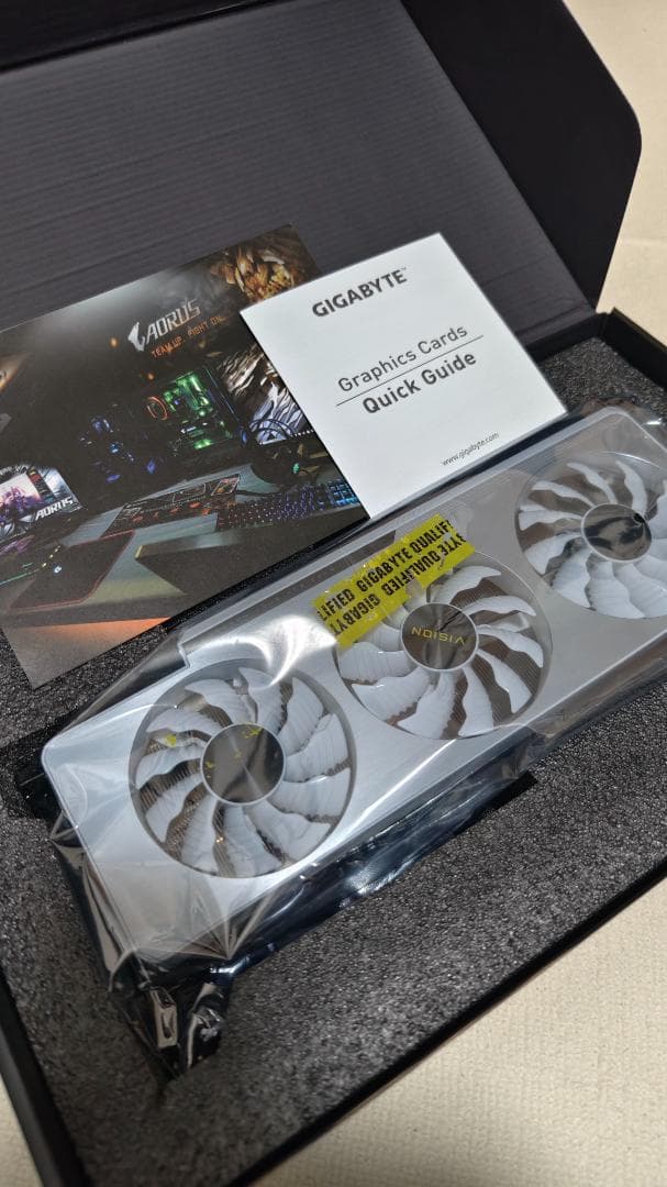 グラフィックボード・グラボ・ビデオカード GIGABYTE RTX3080 VISION OC 10G
