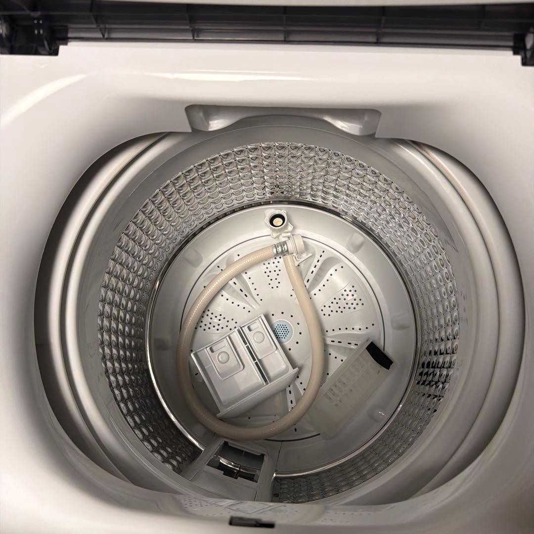 Haier 縦型洗濯機 5.5kg 本体　JW-AE55B（S）　2024年式