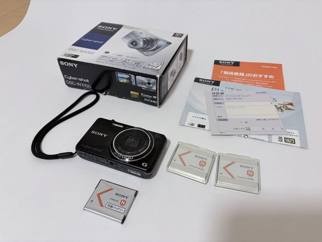 SONY Cyber-shot DSC-WX100 ブラック