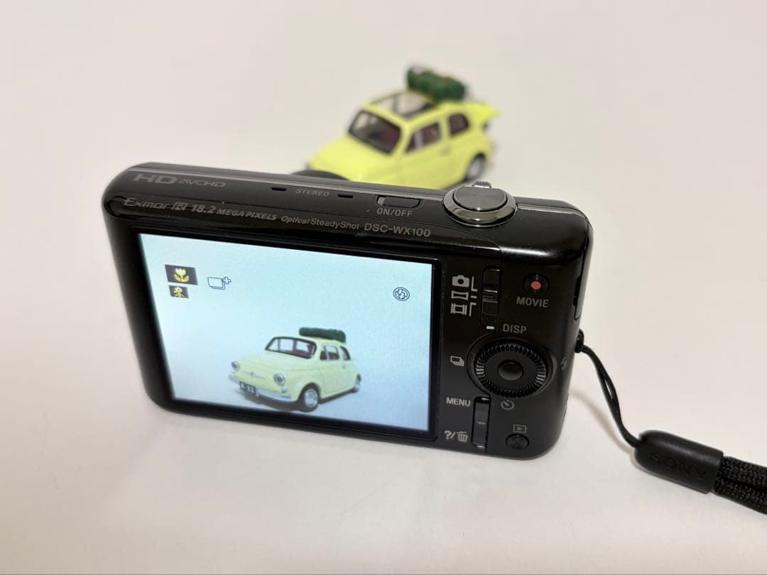 SONY Cyber-shot DSC-WX100 ブラック
