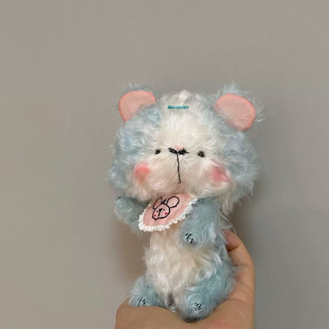 マカロンカラーのマシュマロちゃん ぬいぐるみ 海外作家様 アーティストベア