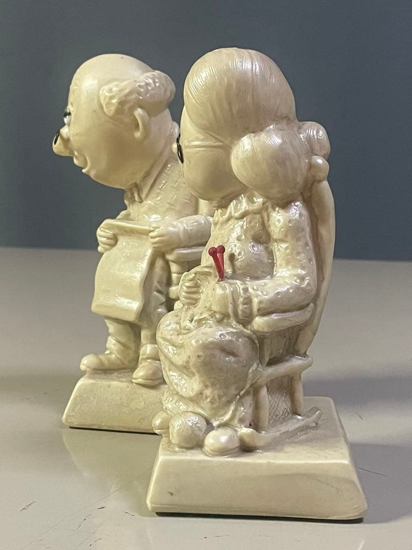 1970s メッセージドール Grandma +Grandpa