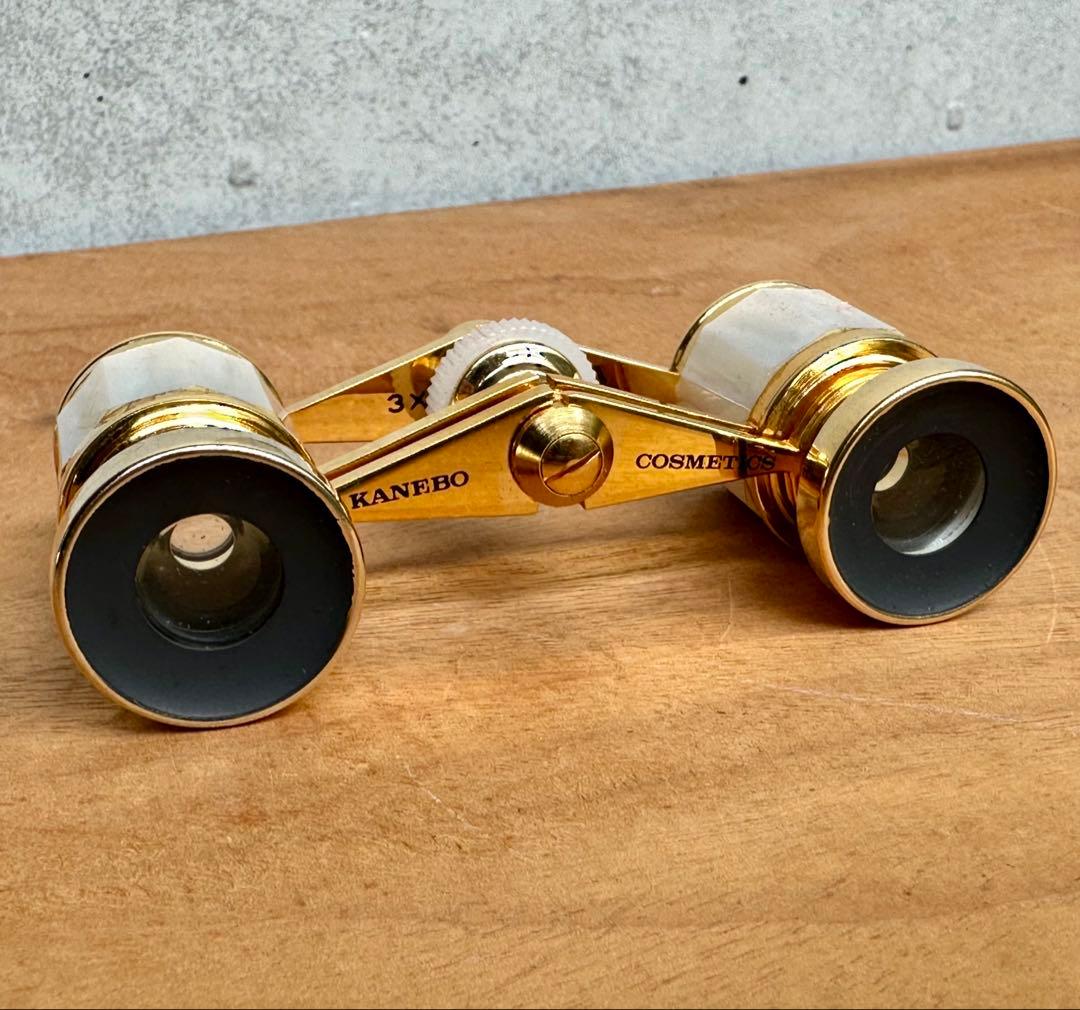 VINTAGE カネボウ化粧品 ウォールミラー オペラグラス Kanebo