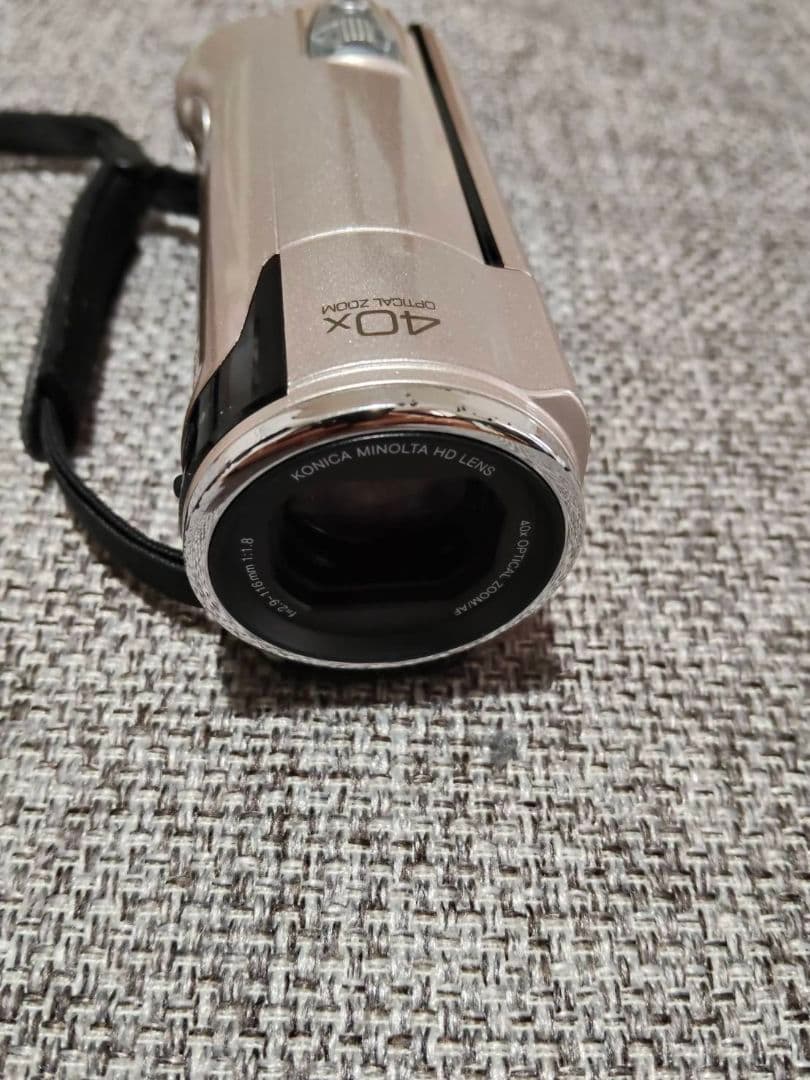 JVC Everio HD 40倍ズーム ビデオカメラ本体GZ-HM670-N