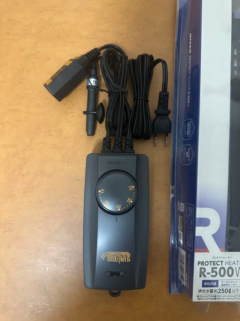 水槽用ヒーターセット R-500W ヒーター