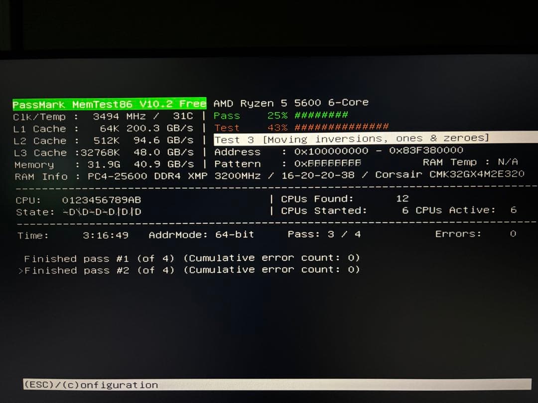 CORSAIR VENGEANCE LPX DDR4 メモリ
