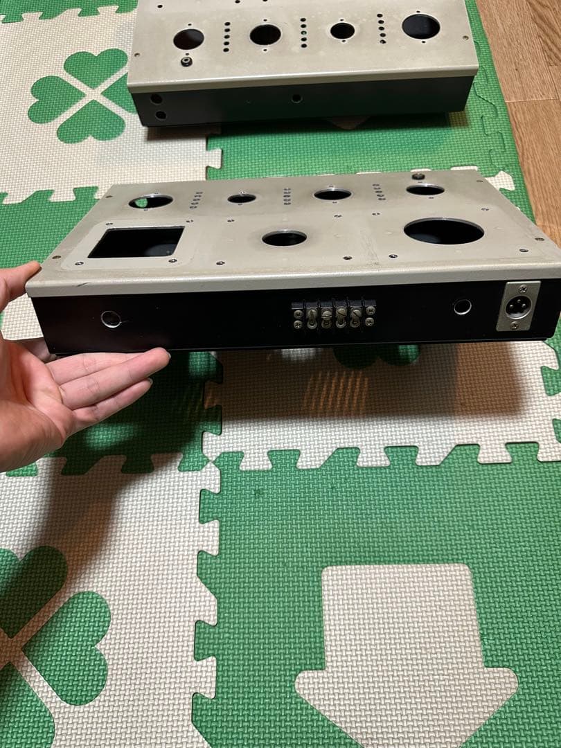 真空管アンプ シャーシ 2 個 MONO BLOCK ペア